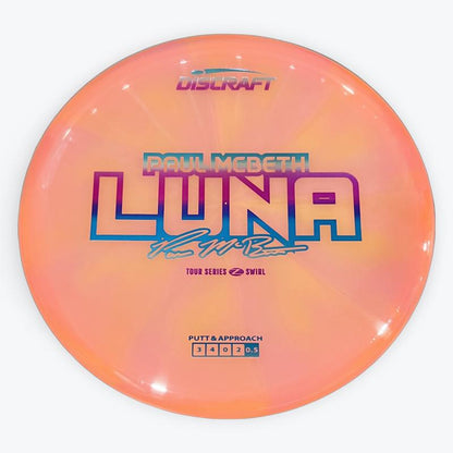 Discraft Paul Mcbeth Tour Series Luna Disc Golf Disc - Sleek Design, Durable Construction, Versatile for Various Skill Levels, Popular Choice among Players - Game