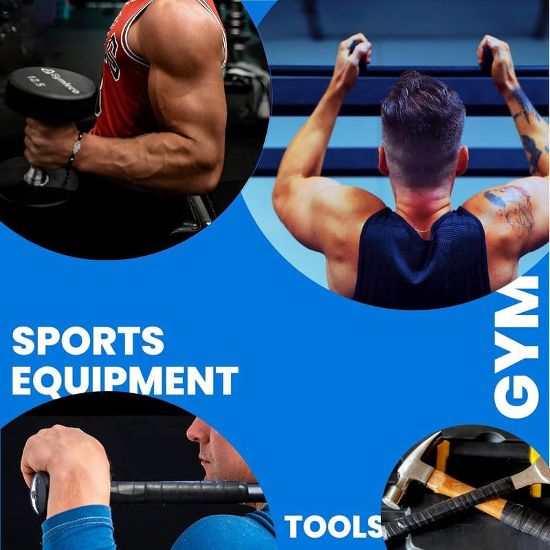 Core Prodigy Fusion Grip Tape - Silicone Rubber Wrap for Pull up Bars, Barbells, Dumbbells, Sports and Gym Equipment, and Tools