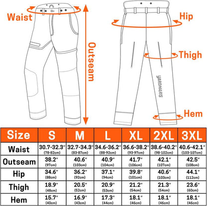 Chainsaw Pants, Technical Chainsaw Trouser, Chainsaw Chaps, Tree Cutting Pant with Adjustable Suspenders