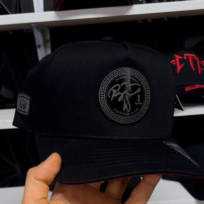 Guatemala Quetzal Hats Black Snapback for Men with Logo and Adjustable Fit Baseball Cap