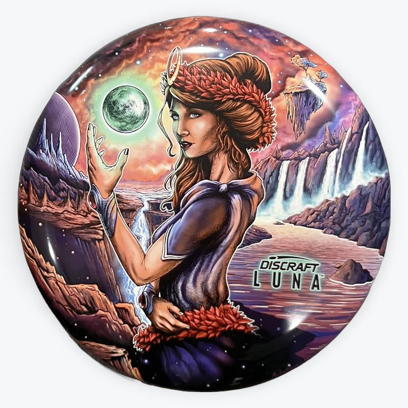 Discraft Paul Mcbeth Tour Series Luna Disc Golf Disc - Sleek Design, Durable Construction, Versatile for Various Skill Levels, Popular Choice among Players - Game