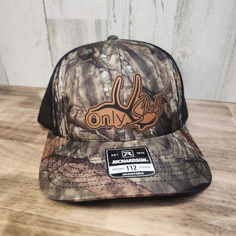 Onlysheds Deer Rack Hunters Hat - Richardson Trucker Hats - Flatbills - Fitted Hats