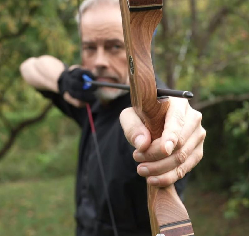 Sanlida Eagle X9 New 58" RTH Standard Recurve Bow and Arrow Set for Adults and Hunters, Wooden Takedown Recurve Bow Package for Outdoor and Practice 25-60 Lbs