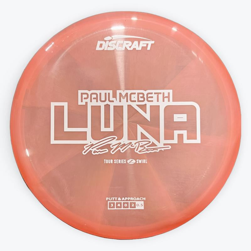Discraft Paul Mcbeth Tour Series Luna Disc Golf Disc - Sleek Design, Durable Construction, Versatile for Various Skill Levels, Popular Choice among Players - Game