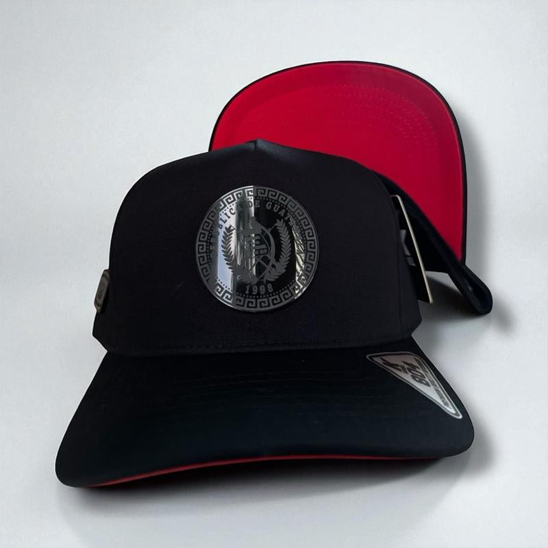 Guatemala Quetzal Hats Black Snapback for Men with Logo and Adjustable Fit Baseball Cap