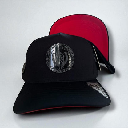 Guatemala Quetzal Hats Black Snapback for Men with Logo and Adjustable Fit Baseball Cap