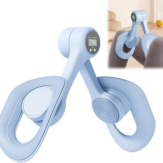 Hip Trainer Kegel Exerciser, Pelvic Floor Trainer, Kegel Trainer for Postpartum Rehabilitation, Trimmer Inner Thigh, Thigh Toner Workout(Pink/Blue)