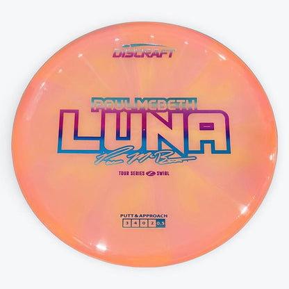 Discraft Paul Mcbeth Tour Series Luna Disc Golf Disc - Sleek Design, Durable Construction, Versatile for Various Skill Levels, Popular Choice among Players - Game