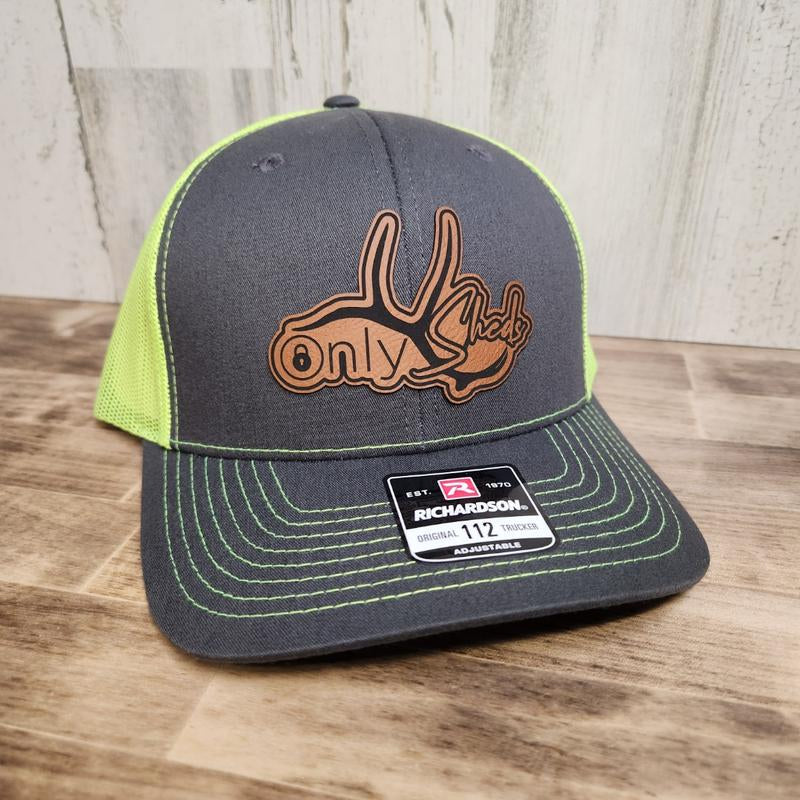 Onlysheds Deer Rack Hunters Hat - Richardson Trucker Hats - Flatbills - Fitted Hats
