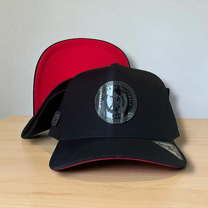 Guatemala Quetzal Hats Black Snapback for Men with Logo and Adjustable Fit Baseball Cap