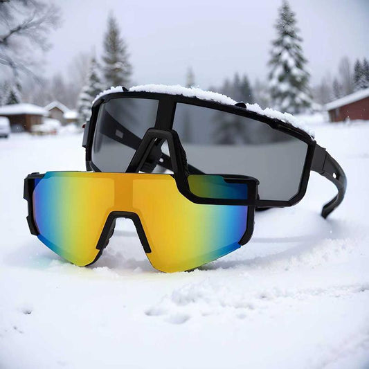 2 Pairs Windproof Goggles and Sports Sunglasses for Men and Women'S Universal Style,Kid'S Outdoor Sprts Tinted Lens Sunglasses Suitable for Dadily Travel, Cycling,Hiking Fishing Skiing and Traveling Multi-Color Optional. Polarized Sunglass Uv400