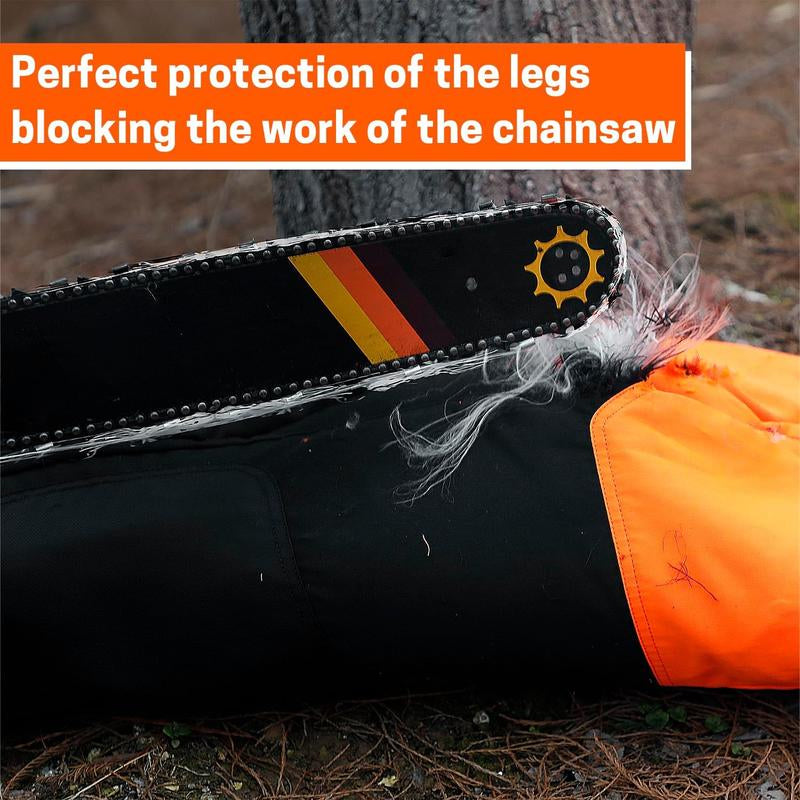 Chainsaw Pants, Technical Chainsaw Trouser, Chainsaw Chaps, Tree Cutting Pant with Adjustable Suspenders
