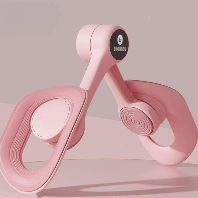 Pelvic Floor Muscle Trainer Exercise Machine Leg Clamp Thigh GD Square Buckle Pelvic Floor Muscle Beauty Leg Trainer Kegel Stand Hip Flexor Women Healthcare Pink Kit
