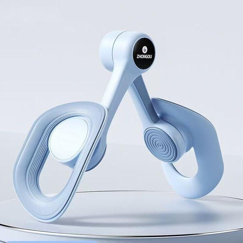 Pelvic Floor Muscle Trainer Exercise Machine Leg Clamp Thigh GD Square Buckle Pelvic Floor Muscle Beauty Leg Trainer Kegel Stand Hip Flexor Women Healthcare Pink Kit